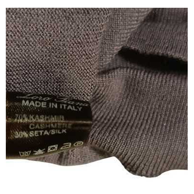 Loro Piana - Pullover da uomo in cashmere colore glicine. Italianfashionglam