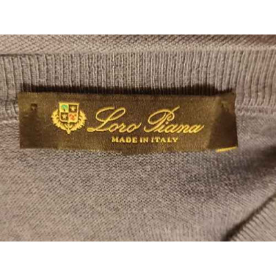 Loro Piana - Pullover da uomo in cashmere colore glicine. Italianfashionglam