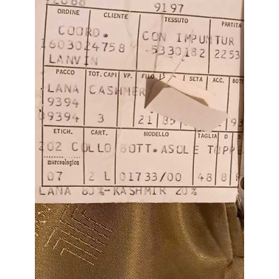 Lanvin - Giacca da uomo in lana e cashmere multi colore - Italianfashionglam