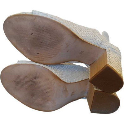 Manufacture d'essai - Stivaletti da donna in pelle bianco. Italianfashionglam