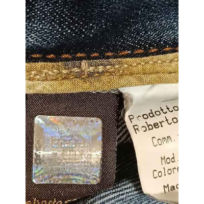 Roberto Cavalli - Blue jeans da donna in cotone 5 tasche. Italianfashionglam