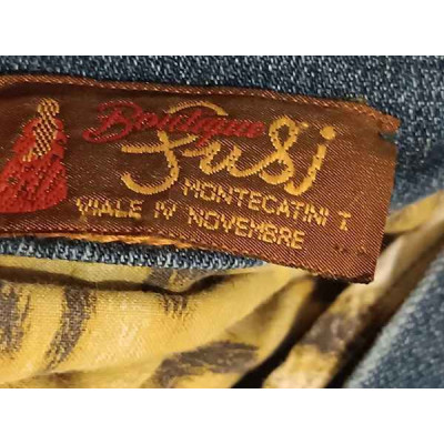 Roberto Cavalli - Blue jeans da donna in cotone 5 tasche. Italianfashionglam