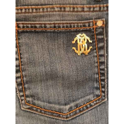 Roberto Cavalli - Blue jeans da donna in cotone 5 tasche. Italianfashionglam