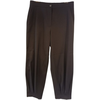 Suite51 - Pantalone da donna in viscosa color nero baggy trousers - Italianfashionglam