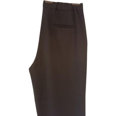 Suite51 - Pantalone da donna in viscosa color nero baggy trousers - Italianfashionglam