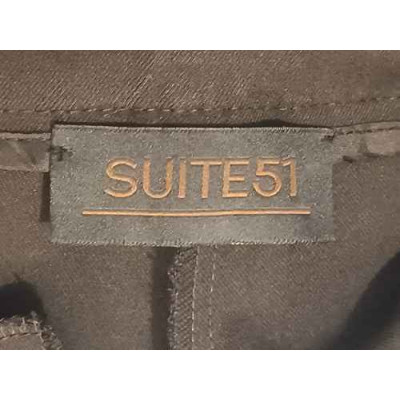 Suite51 - Pantalone da donna in viscosa color nero baggy trousers - Italianfashionglam