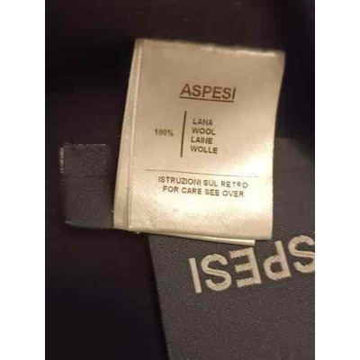 Aspesi - Cappotto double face donna in lana colore nero  - Italianfashionglam