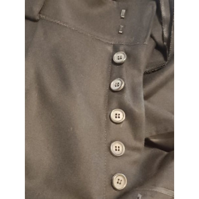 Miu Miu - Bermuda da donna in lana vergine color nero  - Italianfashionglam