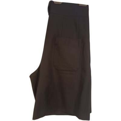 Miu Miu - Bermuda da donna in lana vergine color nero  - Italianfashionglam