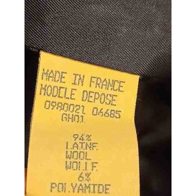 Kenzo - Gilet da uomo in lana colore nero gessato grigio - Italianfashionglam