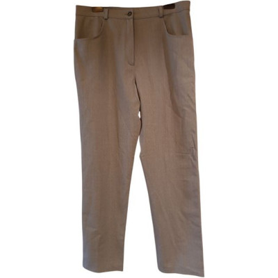 Marina Rinaldi - Pantalone glam da donna in lana grigio - Italianfashionglam