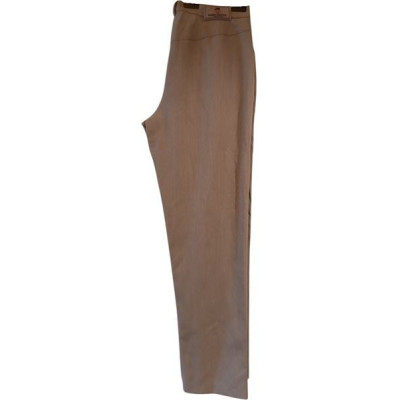 Marina Rinaldi - Pantalone glam da donna in lana grigio - Italianfashionglam