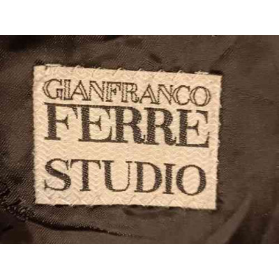 Gianfranco Ferrè - Giacca da uomo in lana di colore nero - Italianfashionglam