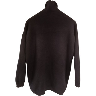 Brunello Cucinelli - Pullover da uomo in lana cashmere e seta blu scuro - Italianfashionglam