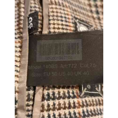 Bottega del Sarto - Giacca da uomo in lana Principe di Galles di color grigio - Italianfashionglam