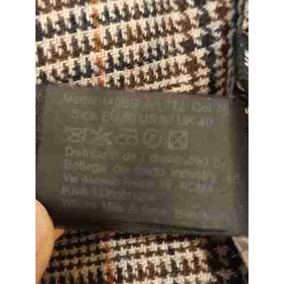 Bottega del Sarto - Giacca da uomo in lana Principe di Galles di color grigio - Italianfashionglam