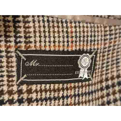 Bottega del Sarto - Giacca da uomo in lana Principe di Galles di color grigio - Italianfashionglam