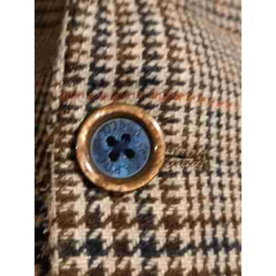 Bottega del Sarto - Giacca da uomo in lana Principe di Galles di color grigio - Italianfashionglam