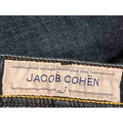 Jacob Cohën - Blue jeans da uomo in cotone 5 tasche slim fit - Italianfashionglam