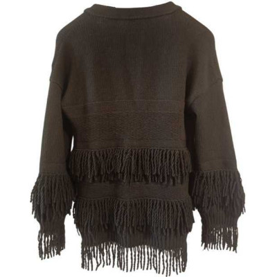 Liviana Conti - Cardigan da donna in lana di colore nero - Italianfashionglam