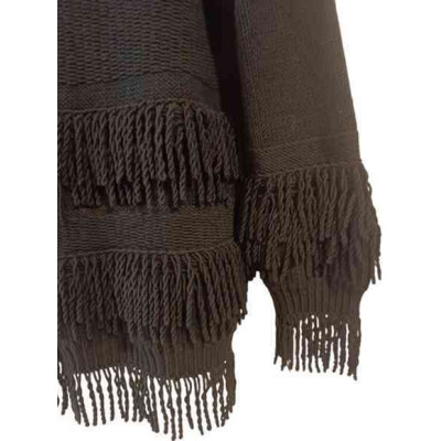 Liviana Conti - Cardigan da donna in lana di colore nero - Italianfashionglam