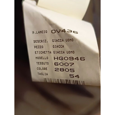 Armani Collezioni - Giacca da uomo in velluto color tortora - Italianfashionglam