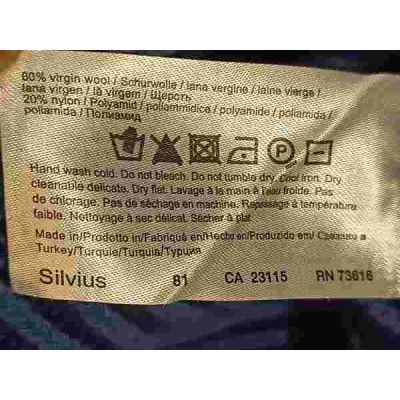 Hugo Boss - Maglione da uomo in lana vergine color blu - Italianfashionglam