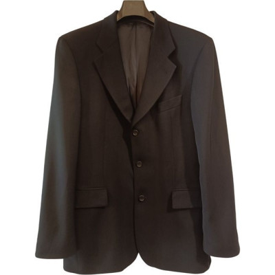 Hugo Boss - Giacca da uomo in lana color nero 3 bottoni - Italianfashionglam