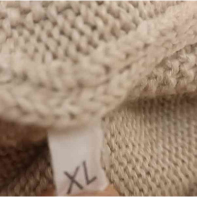 Daniele Fiesoli - Maglione da uomo in lana di colore beige - Italianfashionglam