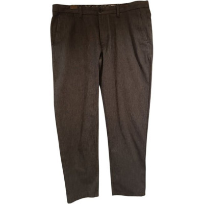 Hugo Boss - Pantalone da uomo in puro cotone di colore grigio - Italianfashionglam