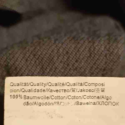 Hugo Boss - Pantalone da uomo in puro cotone di colore grigio - Italianfashionglam