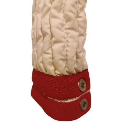 Fay - Giacca da donna in trapunta di color bianco panna - Italianfashionglam