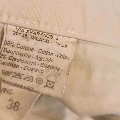 Etro - White jeans da uomo in cotone stretch 4 tasche - Italianfashionglam