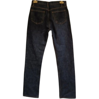 Helmut Lang - Blue jeans da donna in cotone denim dritti  - Italianfashionglam