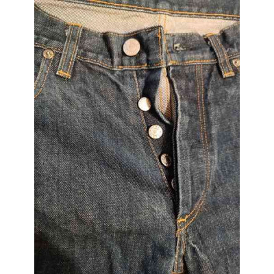 Helmut Lang - Blue jeans da donna in cotone denim dritti  - Italianfashionglam