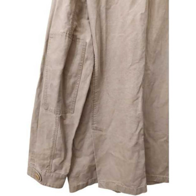 Fay - Giaccone glamour da uomo in cotone e lino beige - Italianfashionglam