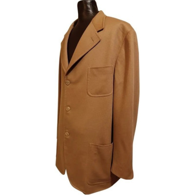 Agnona - Giacca da uomo in lana cashmere color cammello. giuo108 - Italianfashionglam