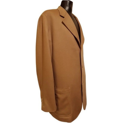 Agnona - Giacca da uomo in lana cashmere color cammello. giuo108 - Italianfashionglam