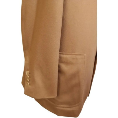 Agnona - Giacca da uomo in lana cashmere color cammello. giuo108 - Italianfashionglam