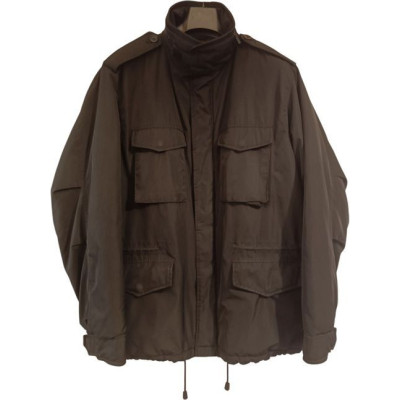 Aspesi - Giaccone parka da uomo in poliestere colore nero. acu030 - Italianfashionglam