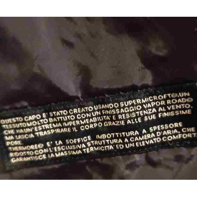 Aspesi - Giaccone parka da uomo in poliestere colore nero. acu030 - Italianfashionglam