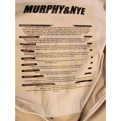 Murphy&Nye - Giacca da uomo Harrington in cotone beige - Italianfashionglam