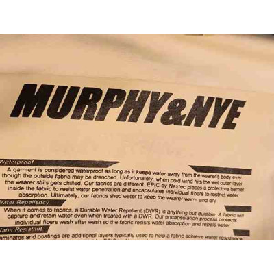 Murphy&Nye - Giacca da uomo Harrington in cotone beige - Italianfashionglam