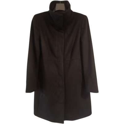 MaxMara - Cappotto da donna in pura lana di colore nero - Italianfashionglam