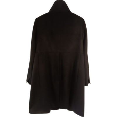 MaxMara - Cappotto da donna in pura lana di colore nero - Italianfashionglam