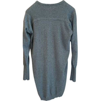 Angelo Marani - Cardigan da donna in seta e lana merino grigio - Italianfashionglam