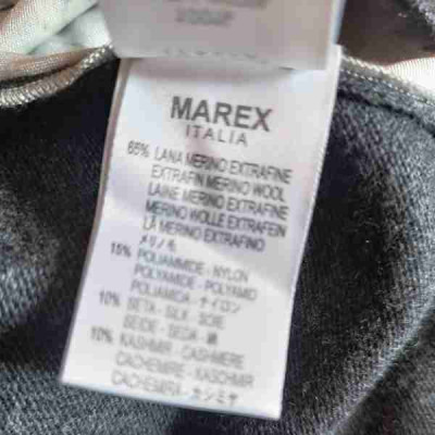 Angelo Marani - Cardigan da donna in seta e lana merino grigio - Italianfashionglam