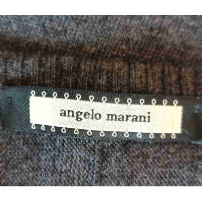 Angelo Marani - Cardigan da donna in seta e lana merino grigio - Italianfashionglam
