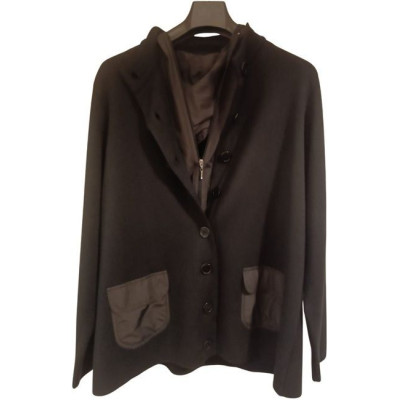Persona by Marina Rinaldi - Giacca da donna in lana nera - Italianfashionglam