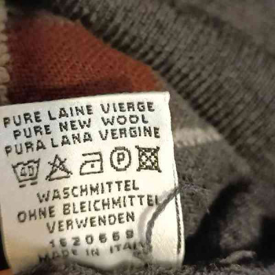 Burlington - Pullover da uomo in pura lana color grigio a rombi multi color - Italianfashionglam